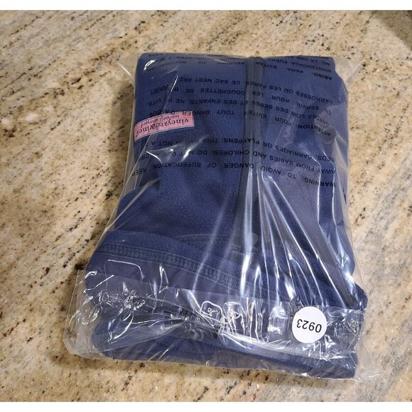 Vineyard Vines Mens Size XS Fleece Vest Blue Zip Up - Picture 12 of 12